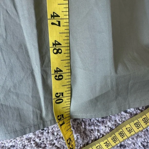 Johanna Ortiz Dancing In Rio Embroidered Cotton Midi Long Dress Green Size 8 - Picture 9 of 10